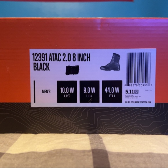 5.11 Tactical ATAC 2.0 8” Side Zip Boot - Picture 4 of 4